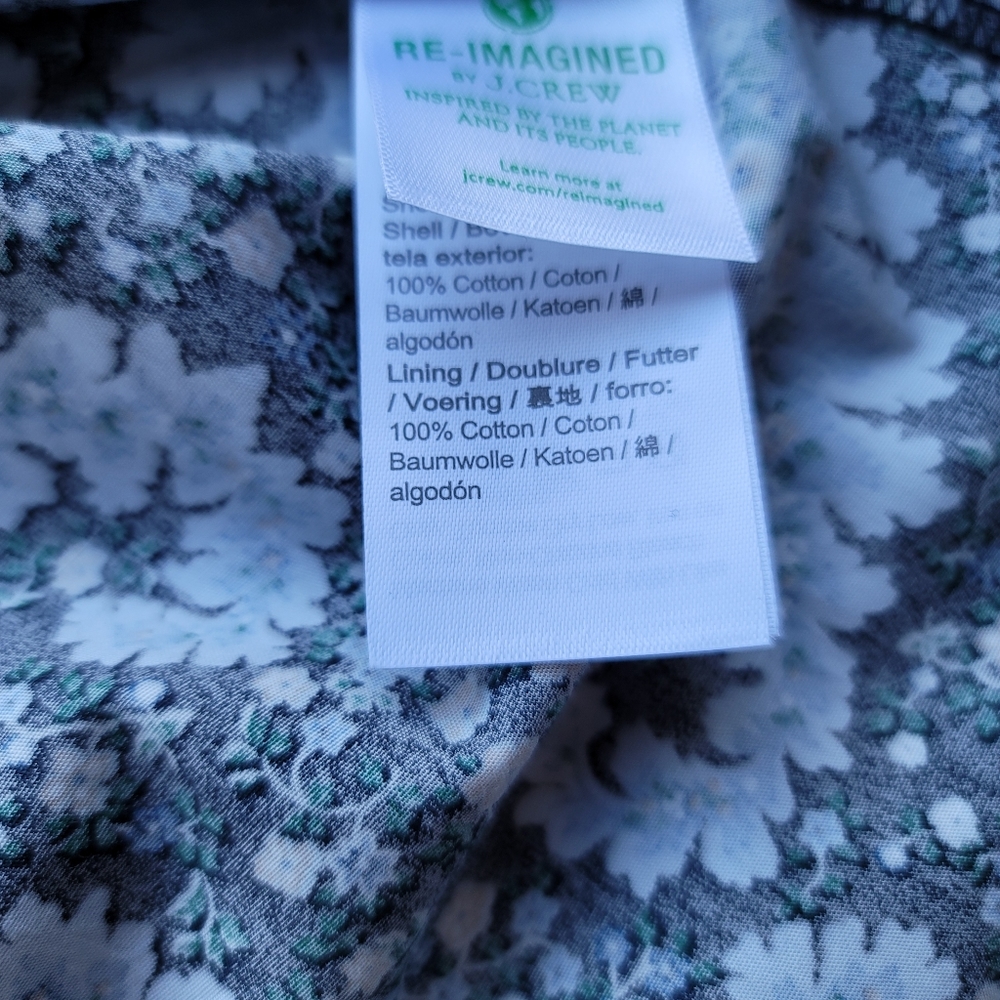 New! J. Crew size 12 Collection Halter Cutout Dress in Ratti Pacific Paisley NWT - Picture 16 of 16
